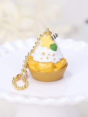 Kirby Café Petit Mascot Keychain Blind Box - Star Rod's Mango Tart